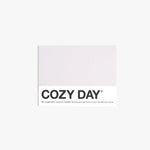 Cozy Day - Pantone-inspired greeting card in light mauve and pink — soft and cozy design