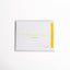 CONGRATULATIONS - Braille Greeting Card Scribbles & Paper in yellow