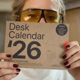 Modern Desk Calendar 2026