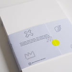 WEEKLY PLANNER Notepad - Blue (undated) Scribbles & Paper