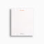 Chunky Notepad - Peach Scribbles & Paper