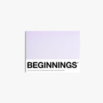 BEGINNINGS Greeting Card Scribbles & Paper