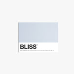 Bliss - Pantone-inspired greeting card in deep blue — modern and bold design