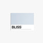 Bliss - Pantone-inspired greeting card in deep blue — modern and bold design