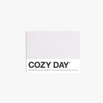 Cozy Day - Pantone-inspired greeting card in light mauve and pink — soft and cozy design
