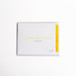 CONGRATULATIONS - Braille Greeting Card Scribbles & Paper in yellow