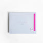 I AM SORRY - pink Braille Greeting Card Scribbles & Paper