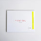 I LOVE YOU – Braille Greeting Card Scribbles & Paper