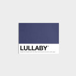 Lullaby - Pantone-inspired greeting card in deep blue and purple — dreamy and soothing, perfect for new expecting parents and new babies