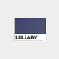 Lullaby - Pantone-inspired greeting card in deep blue and purple — dreamy and soothing, perfect for new expecting parents and new babies
