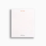 Chunky Notepad - Peach Scribbles & Paper