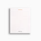 Chunky Notepad - Peach Scribbles & Paper