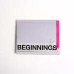 BEGINNINGS Greeting Card Scribbles & Paper