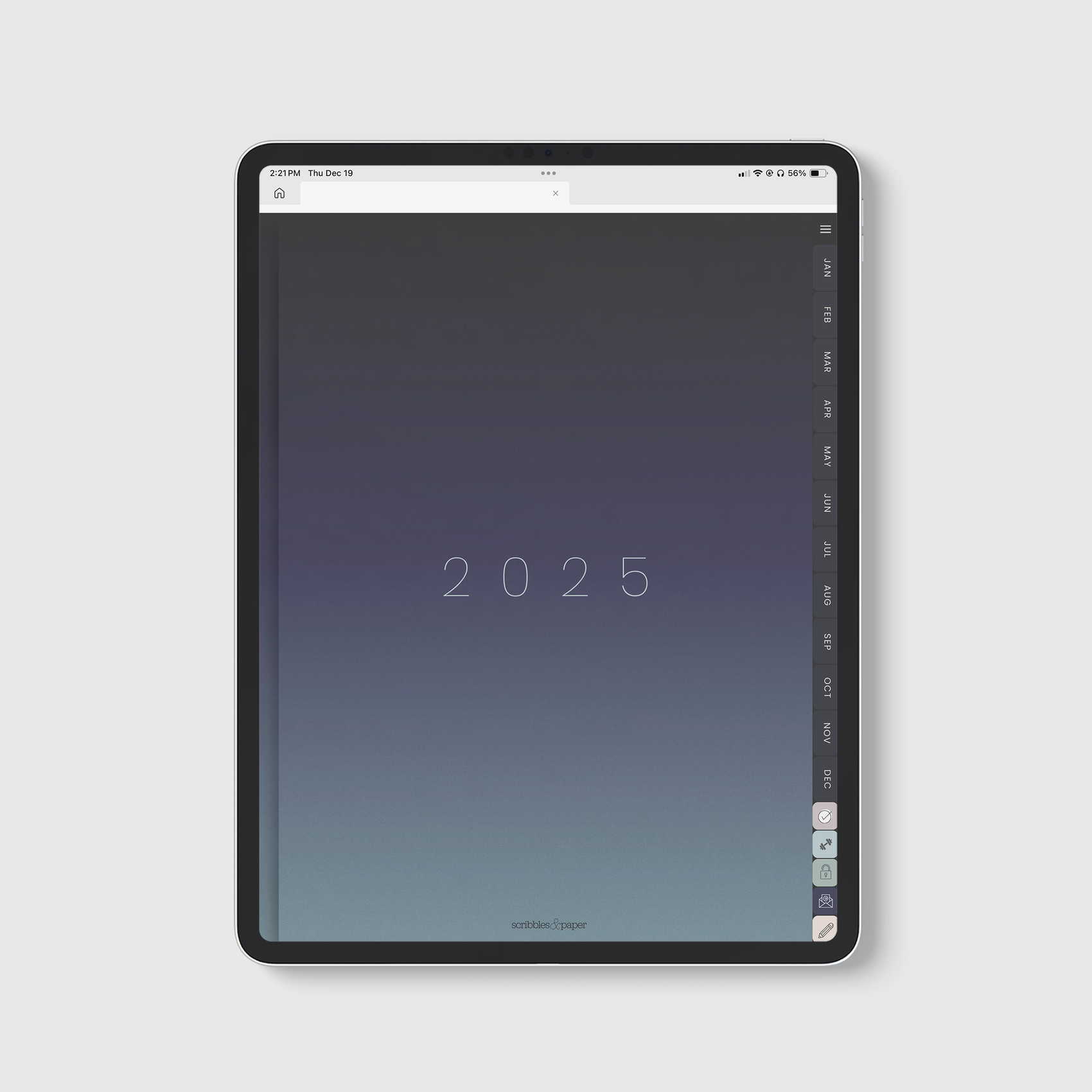 2025 BLU Digital Planner: Your Modern Companion for Organization & Goals