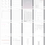 2025 Violetta Digital Planner: Balanced, Beautiful & Ready for Your Goals