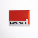LOVE NOTE Greeting Card Scribbles & Paper